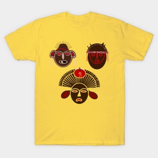 Mayan Masks T-Shirt